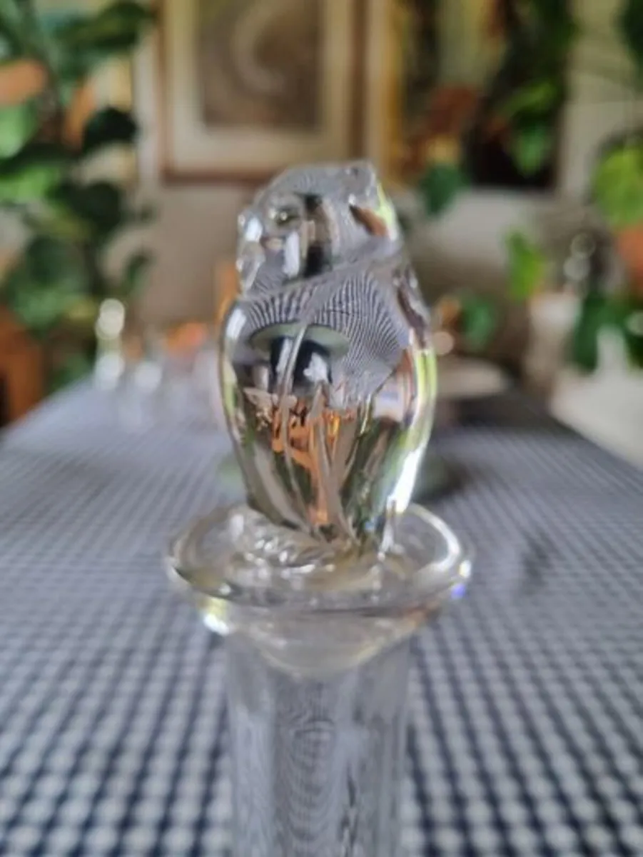 Large crystal carafe - Image 4