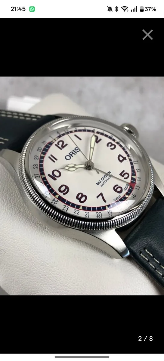 Oris Big Crown Pointer Date Hank Aaron LE – Unworn - Image 2