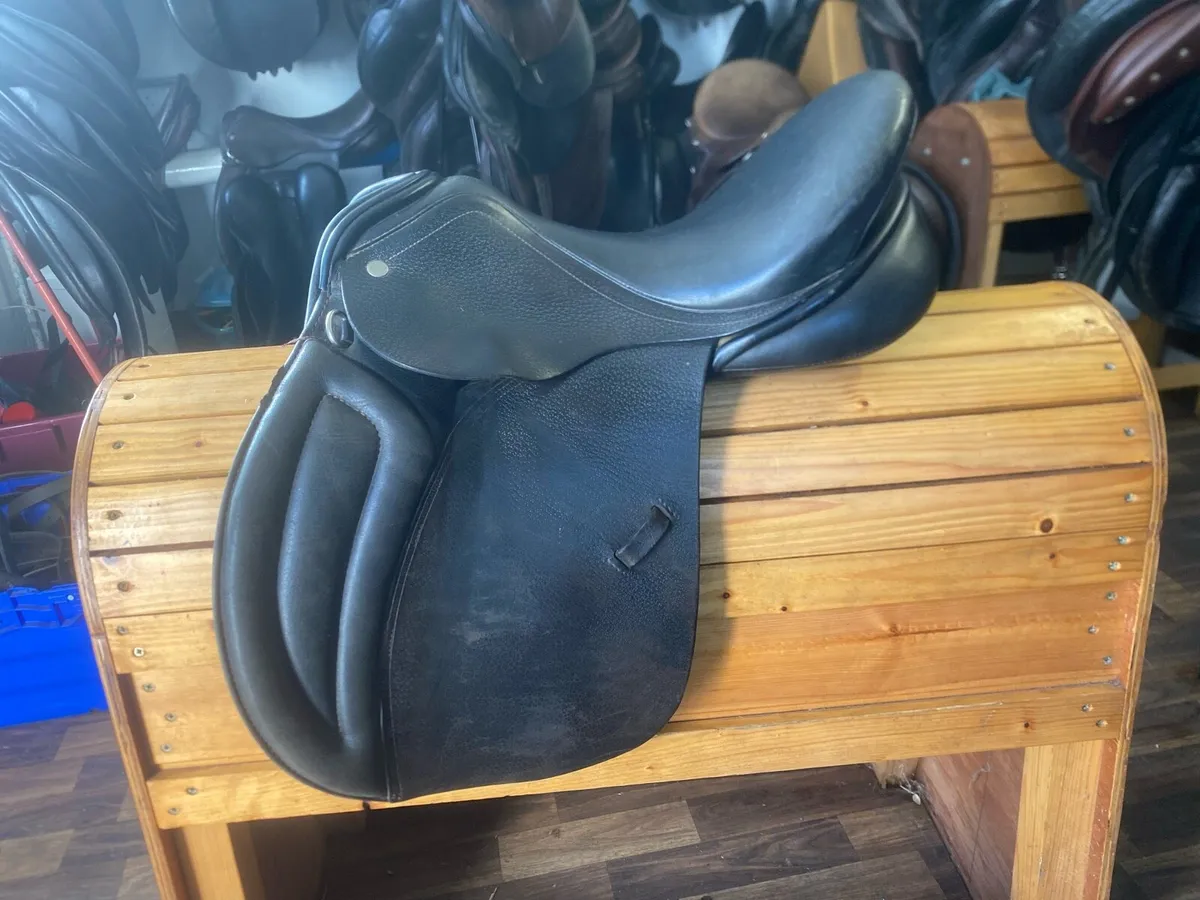 16” pagony pony Leather saddle - Image 3