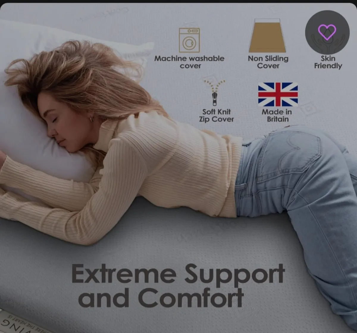 Mattres for sale brand new 4ft - Image 2