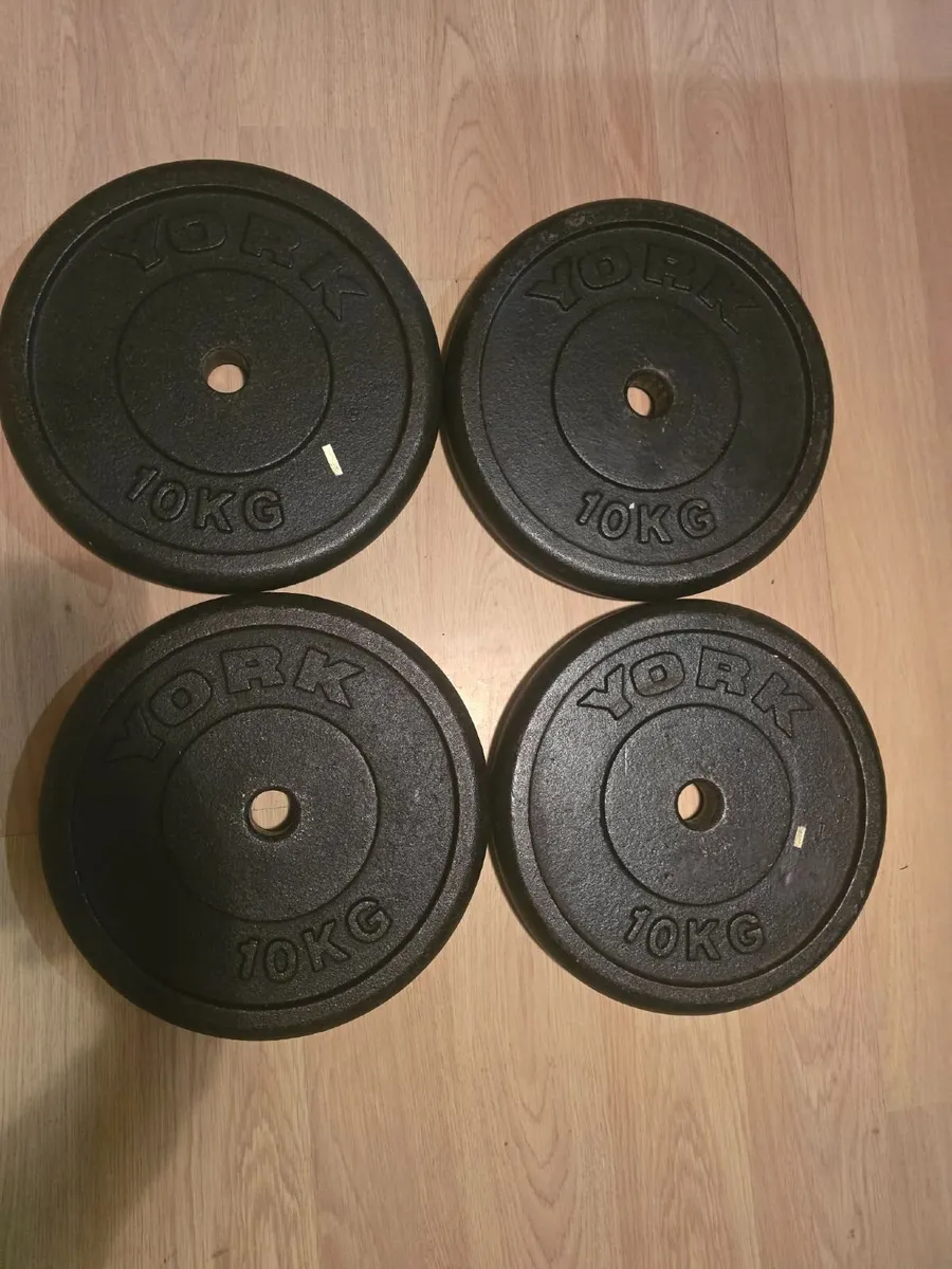 Weights plates 4×10kg