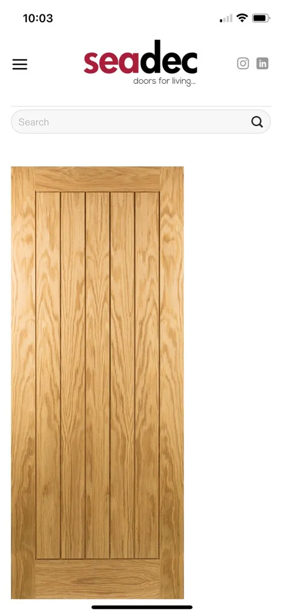 Seadec Solid oak doors - Image 2