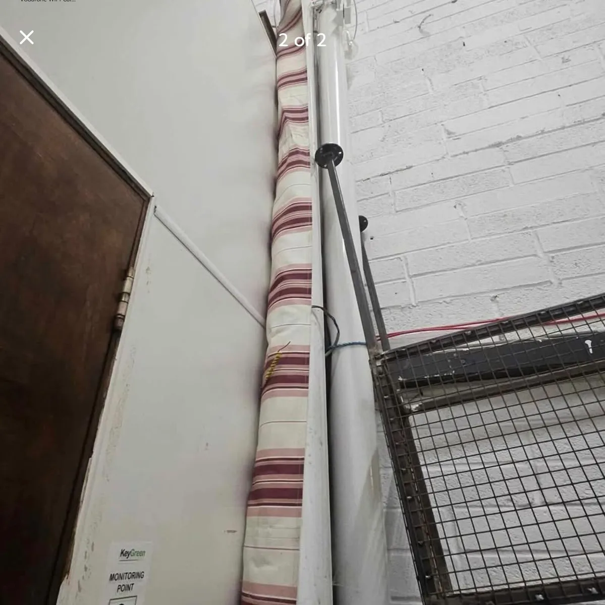 Cafe shop awning canopy 4.5 m length - Image 2