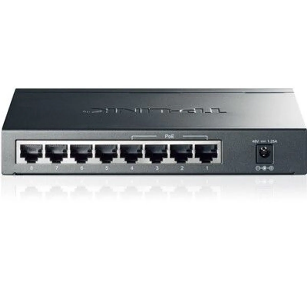 8-Port Gigabit Desktop Switch with 4-Port PoE - Image 1
