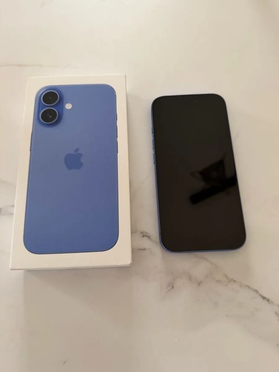 Apple iPhone 16 - Blue - Image 1