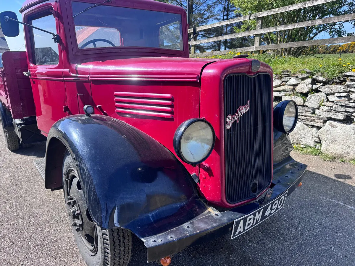 Bedford open back truck 1936 - Image 3