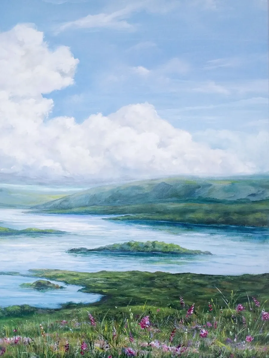 Original Acrylic  - Lakes of Killarney (70x100) - Image 4