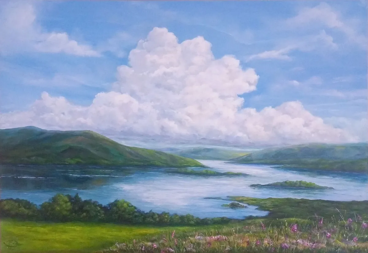 Original Acrylic  - Lakes of Killarney (70x100) - Image 3