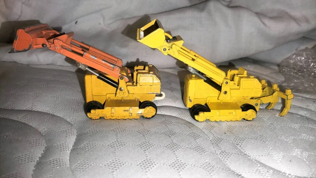 OLD VINTAGE JCB DIECAST CORGI MATCHBOX MODEL S - Image 3