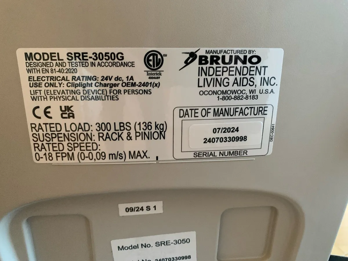 Stair Lift good as new in Cork - Image 4