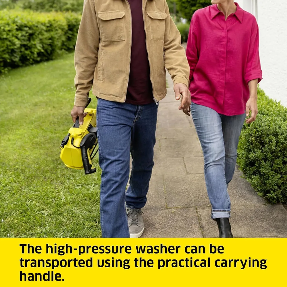 K 2 Horizontal Pressure Washer max. 110 bar Flow - Image 3