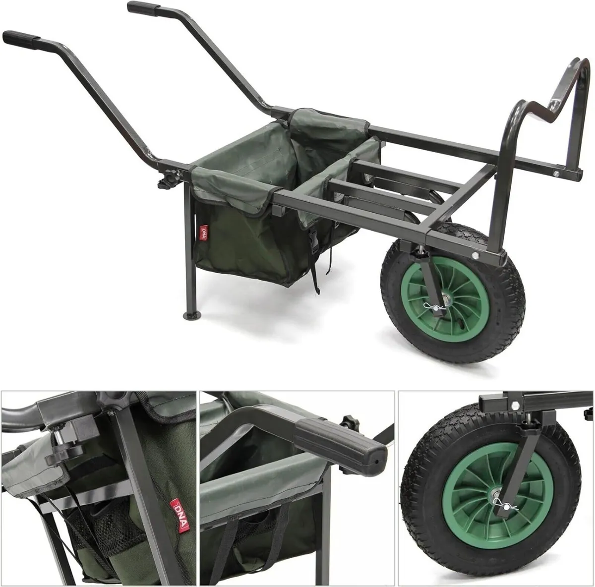 Carp Fishing Barrow Adjustable Body Big Wheel - Image 2