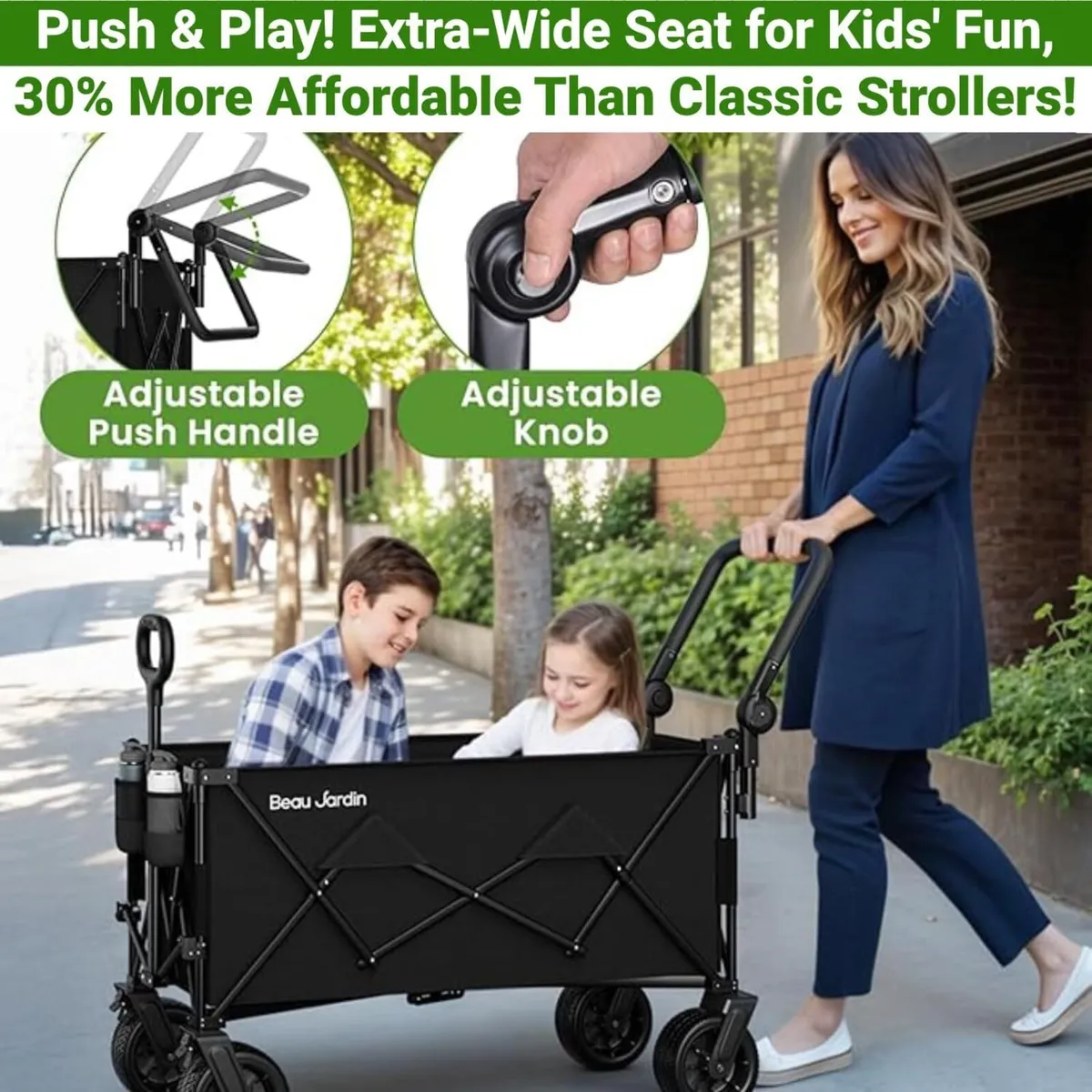 XXXL Festival Trolley on Wheels 300L 250KG - Image 3