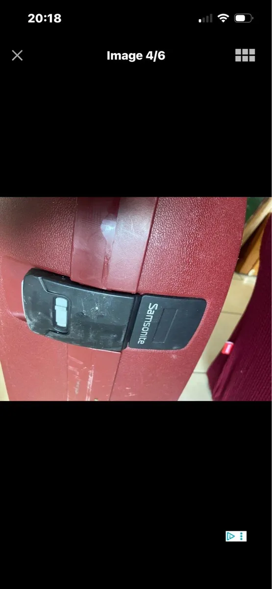 Large Samsonite Hardshell Suitcase - Image 4