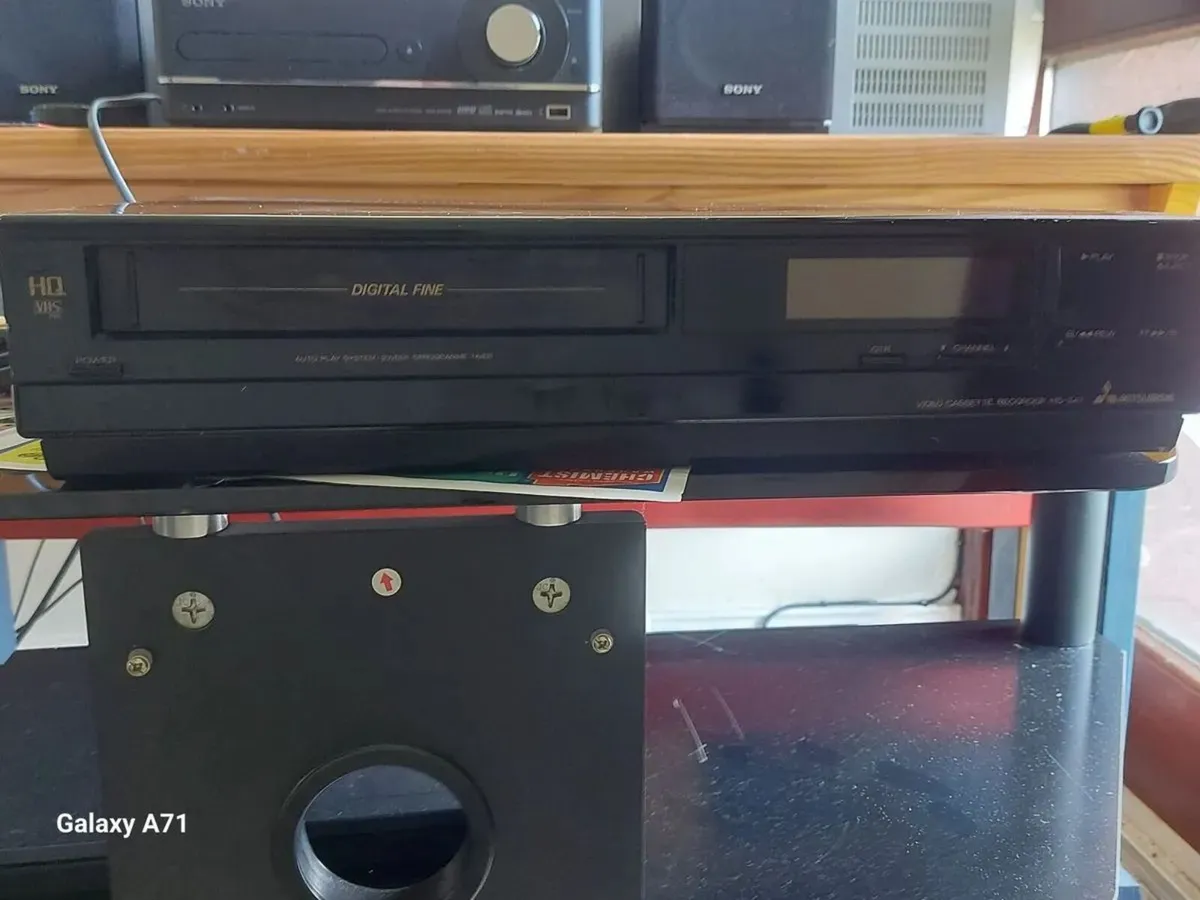 Mitsubishi Video Cassette Recorder Model HS-347E,