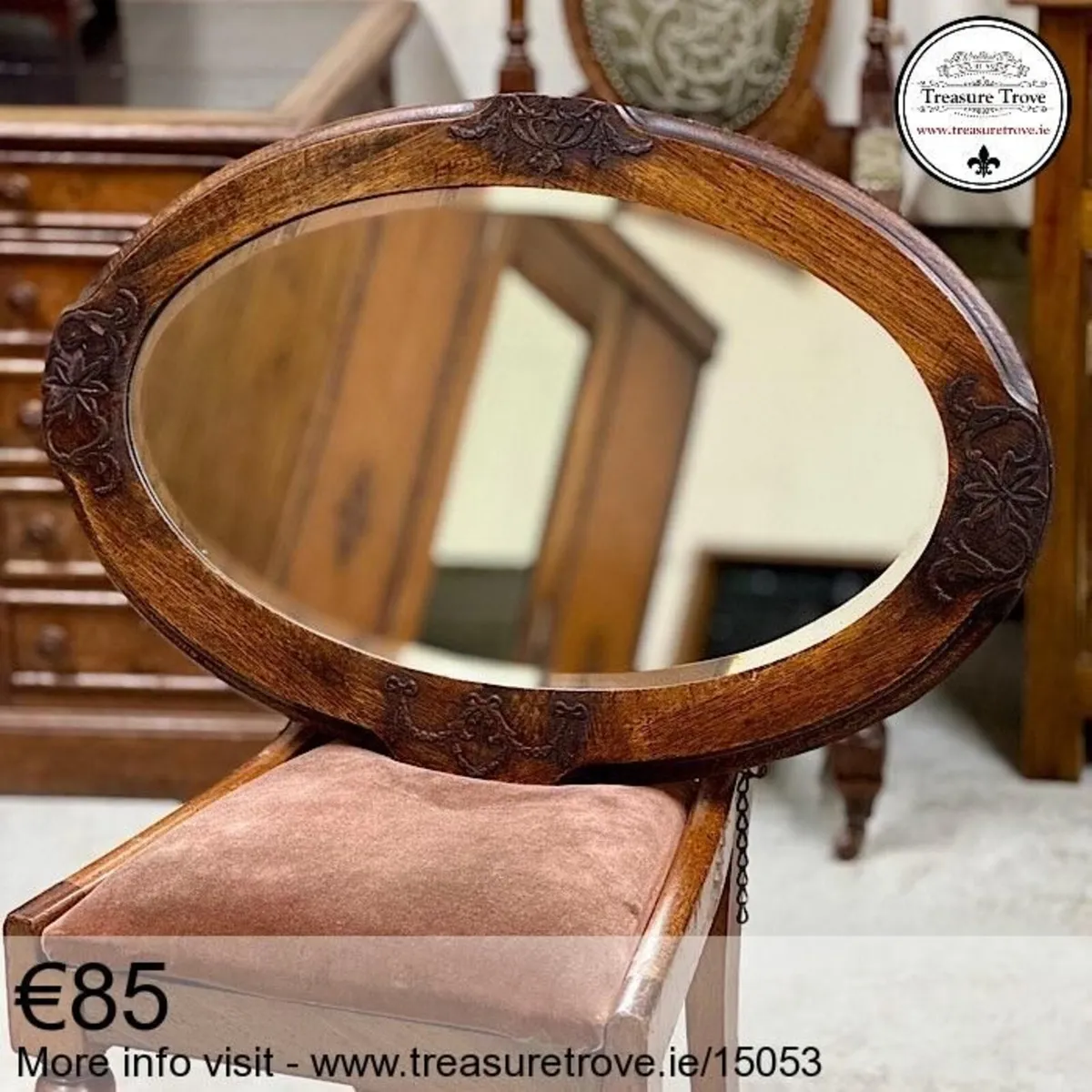 Vintage and Antique Overmantle  Mirrors - Image 3