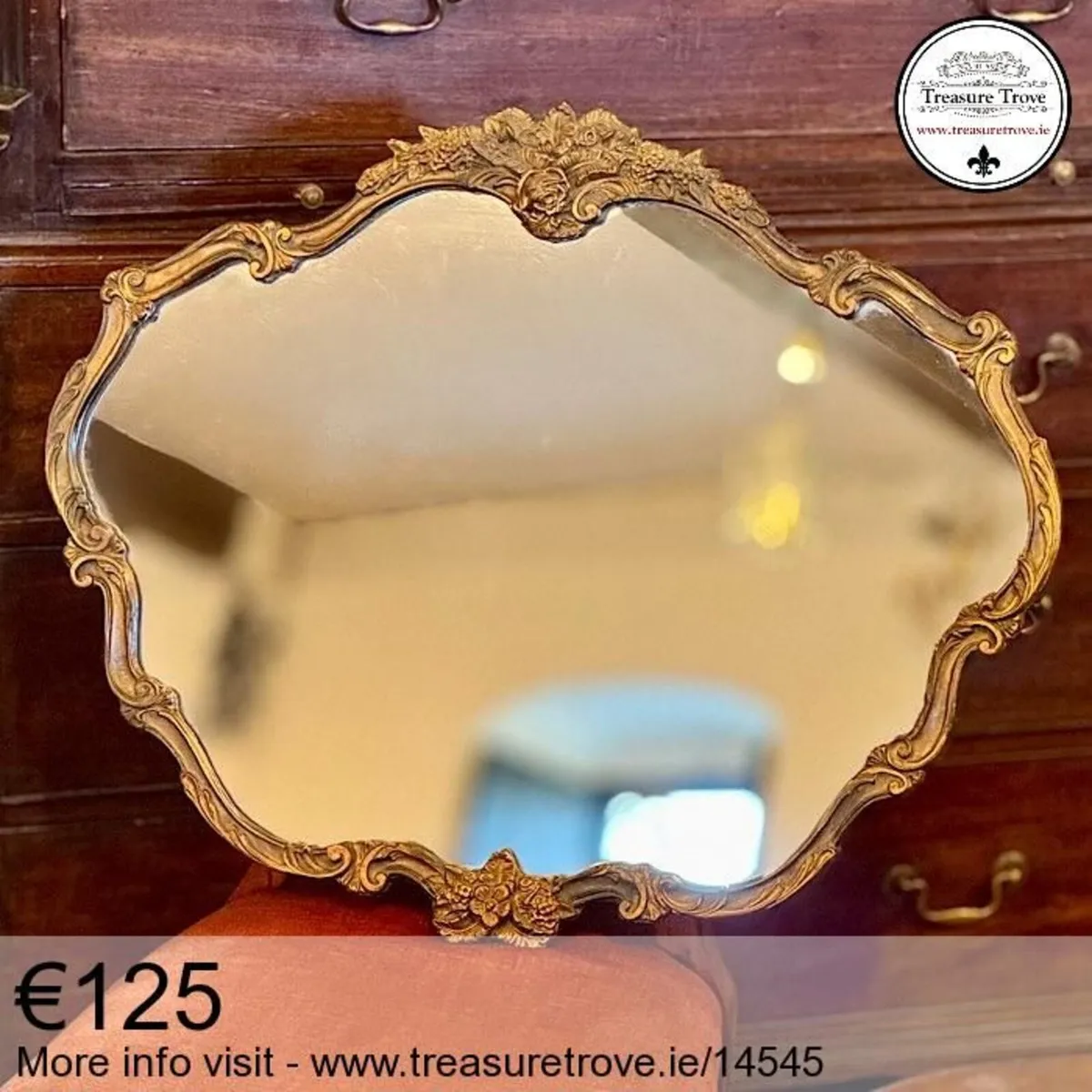 Vintage and Antique Overmantle  Mirrors - Image 2