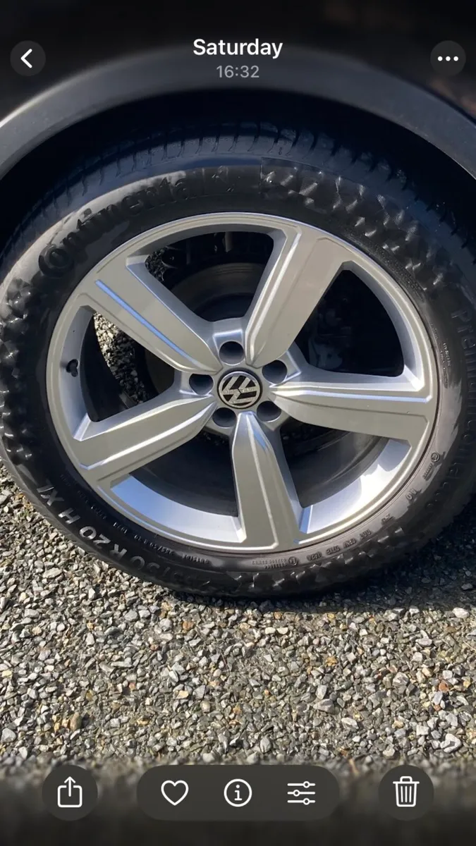 20” alloys VW Tiguan R line - Image 2