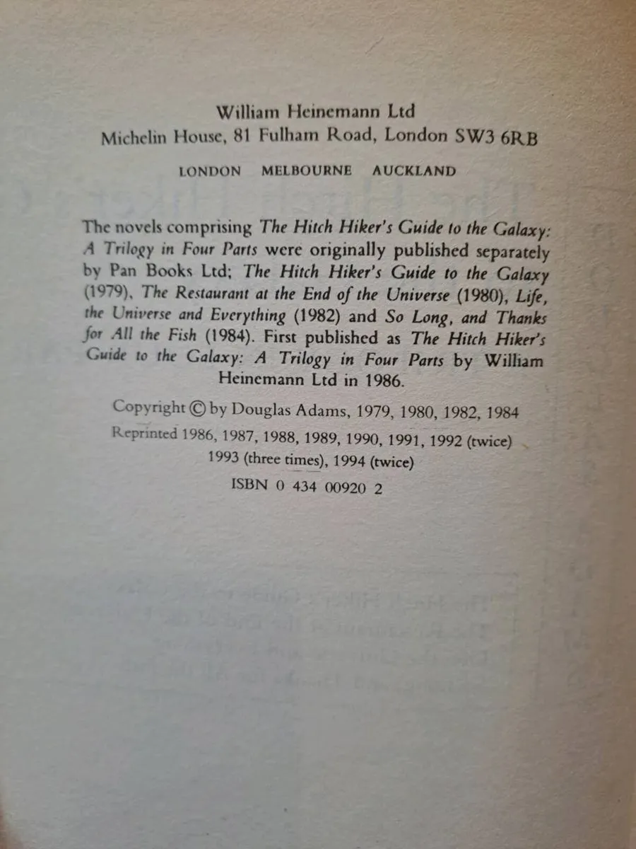 The Hitchhiker’s Guide to the Galaxy Douglas Adams - Image 4