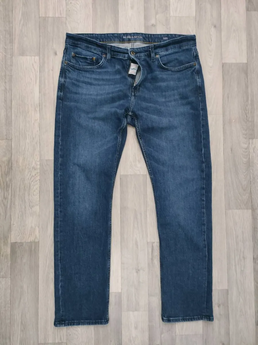 Rodd & Gunn Regular Fit Jeans Mens W38 L32 - Image 1