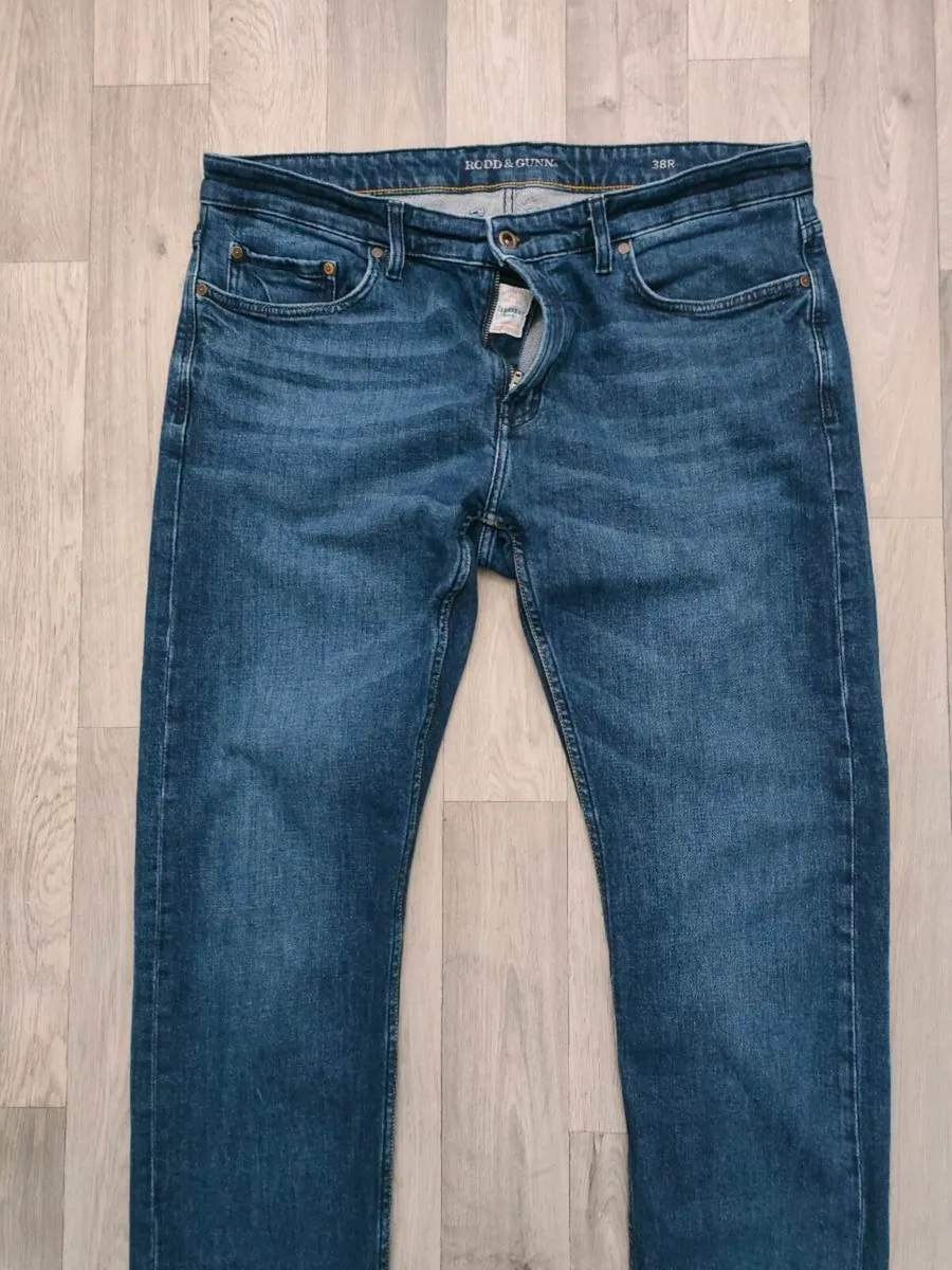 Rodd & Gunn Regular Fit Jeans Mens W38 L32 - Image 2