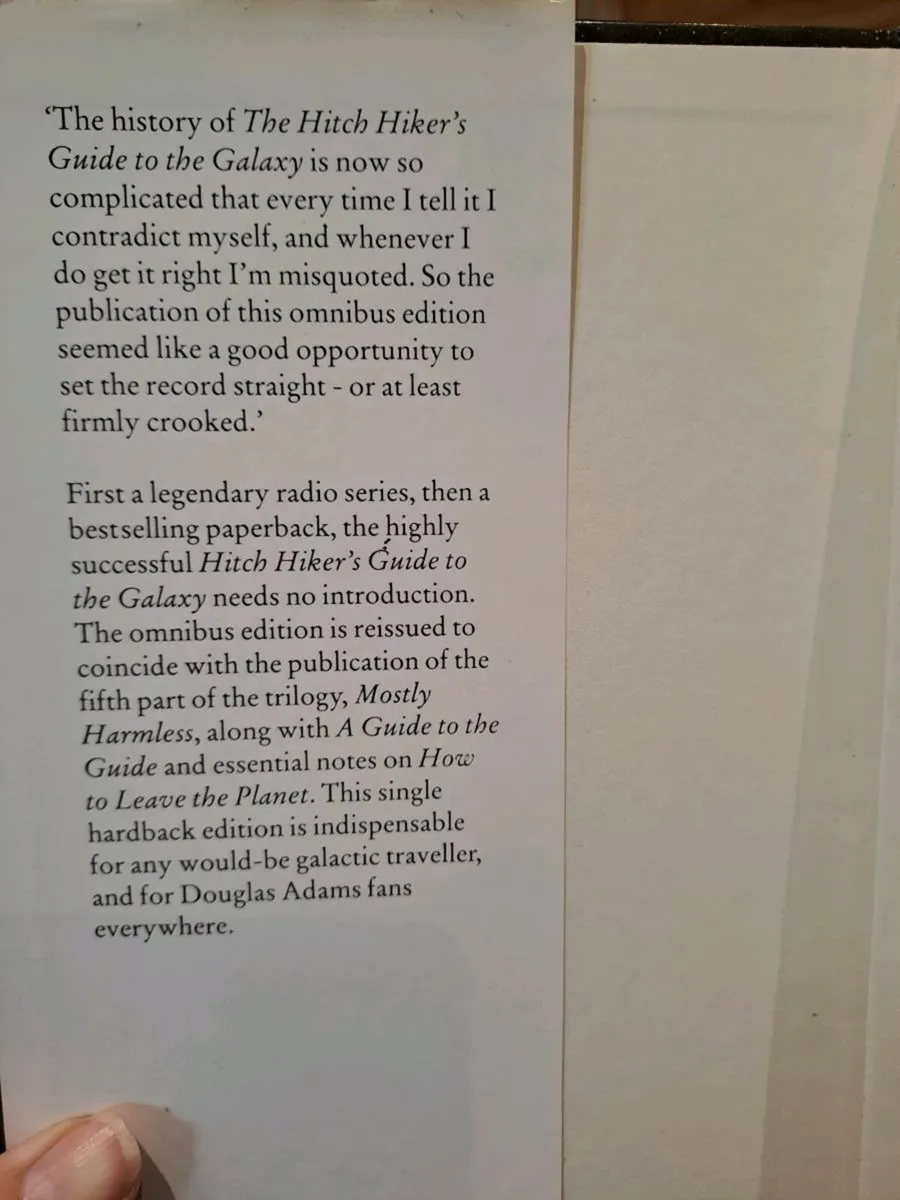 The Hitchhiker’s Guide to the Galaxy Douglas Adams - Image 3