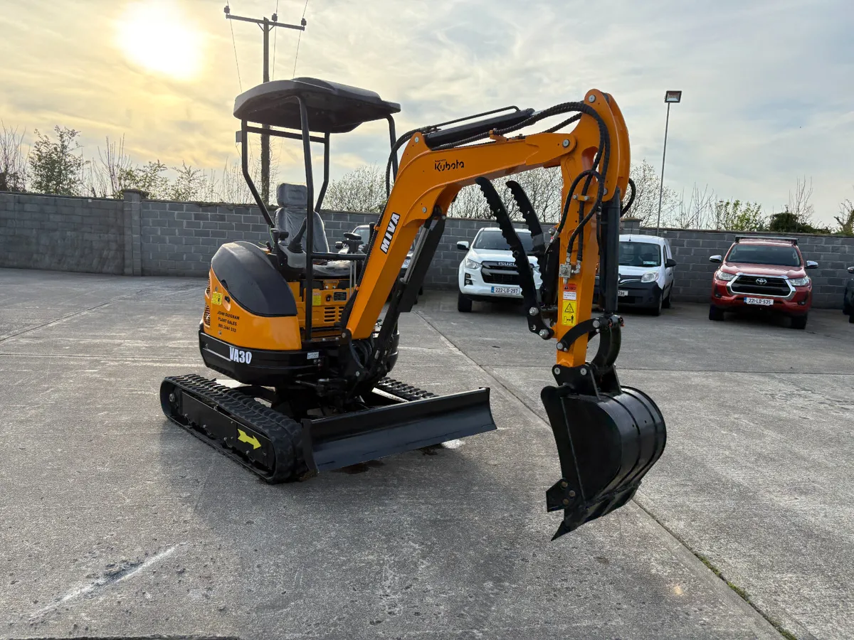 Kubota Powered MIVA VA30... 2.2 Ton Excavator... - Image 2