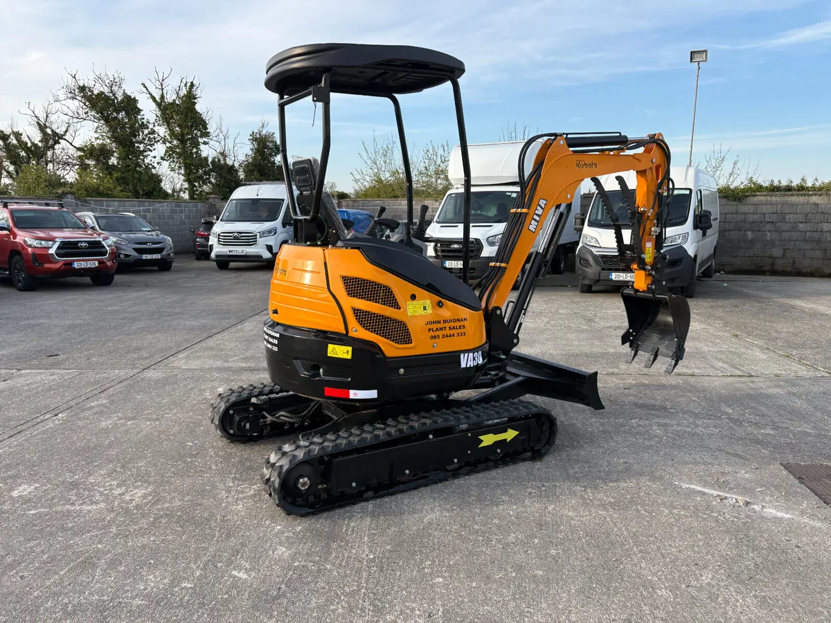 Kubota Powered MIVA VA30... 2.2 Ton Excavator... - Image 1