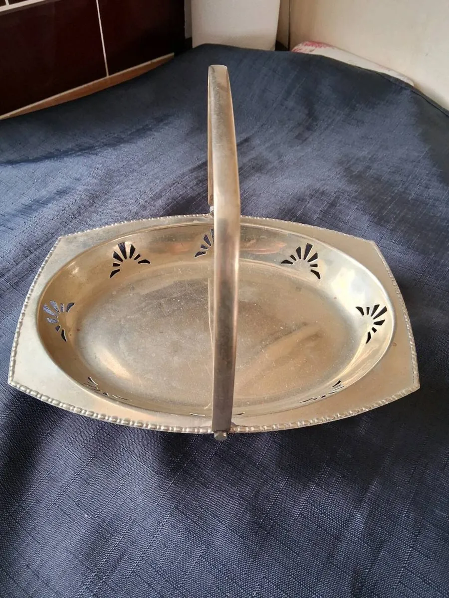 Silver Plated Bon Bon Dish - Image 1