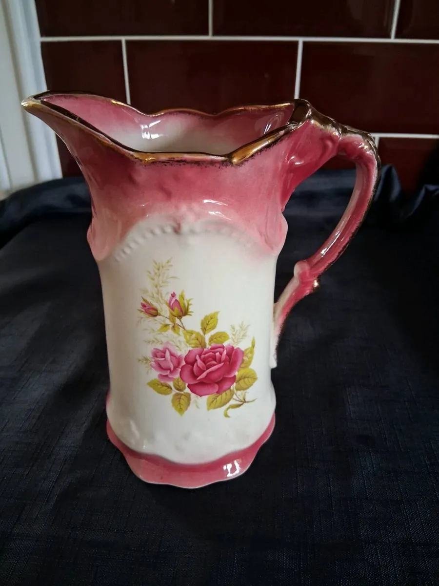 Long Bowl Vase & Jug - Image 3