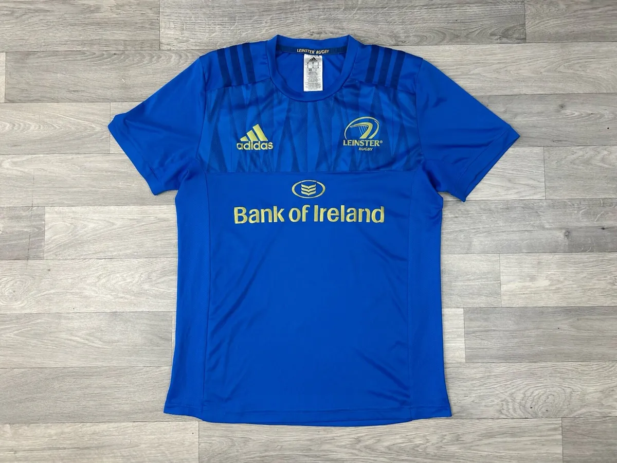 Adidas Leinster Rugby Jersey Shirt Mens Medium - Image 1