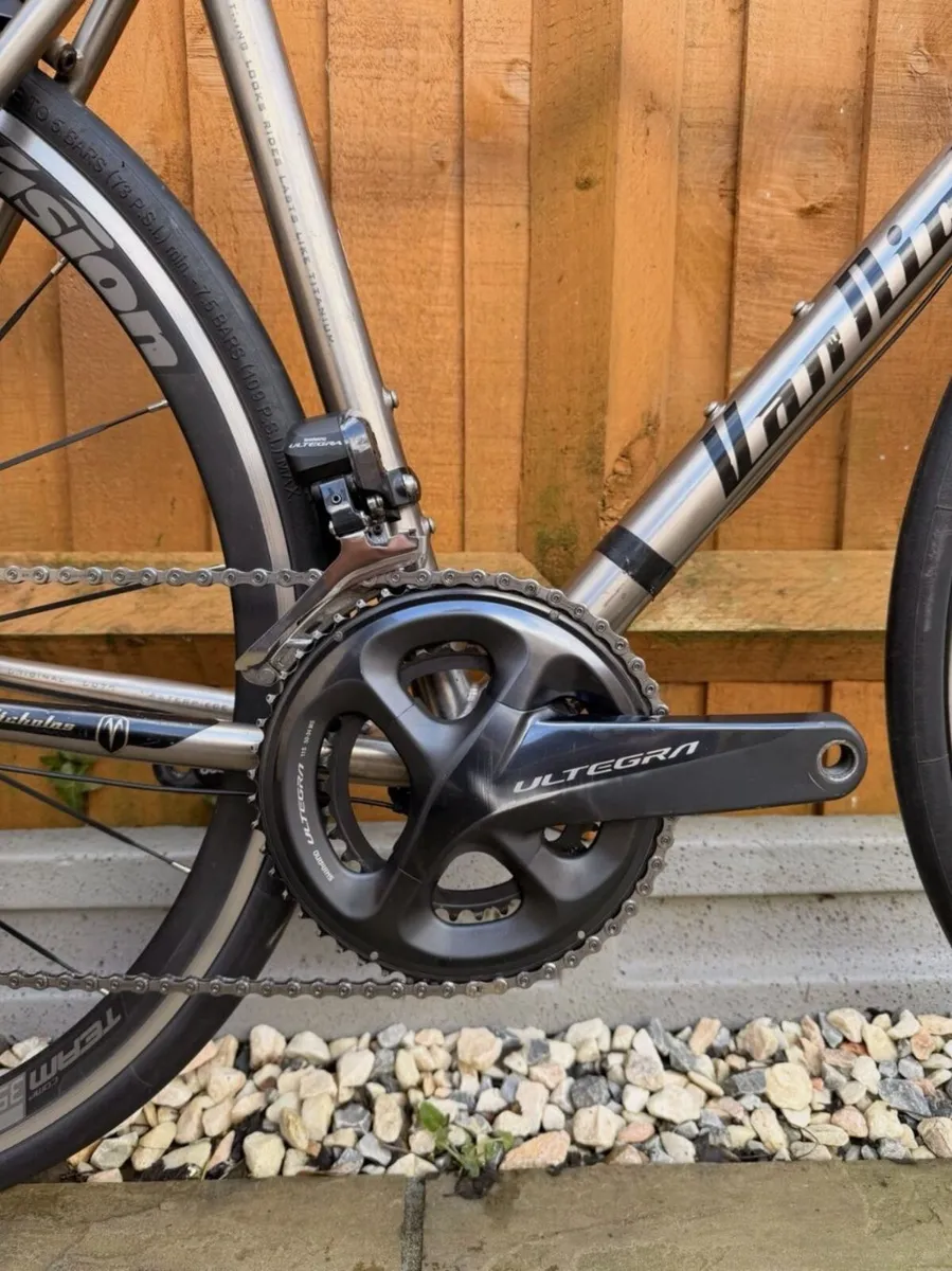 Van Nicholas Titanium Road Bike 52cm DI2 - Image 4
