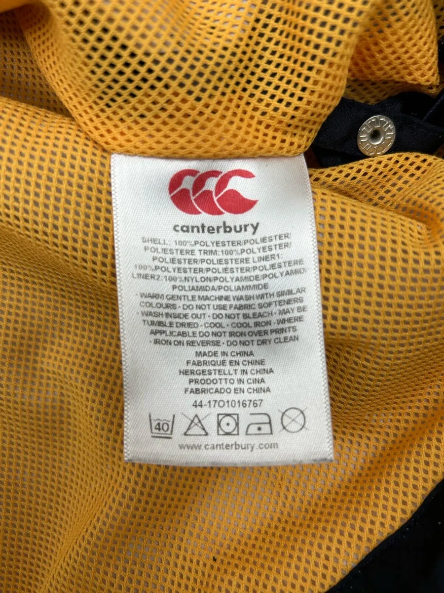 Vintage Leinster Rugby Waterproof Jacket Mens S - Image 4