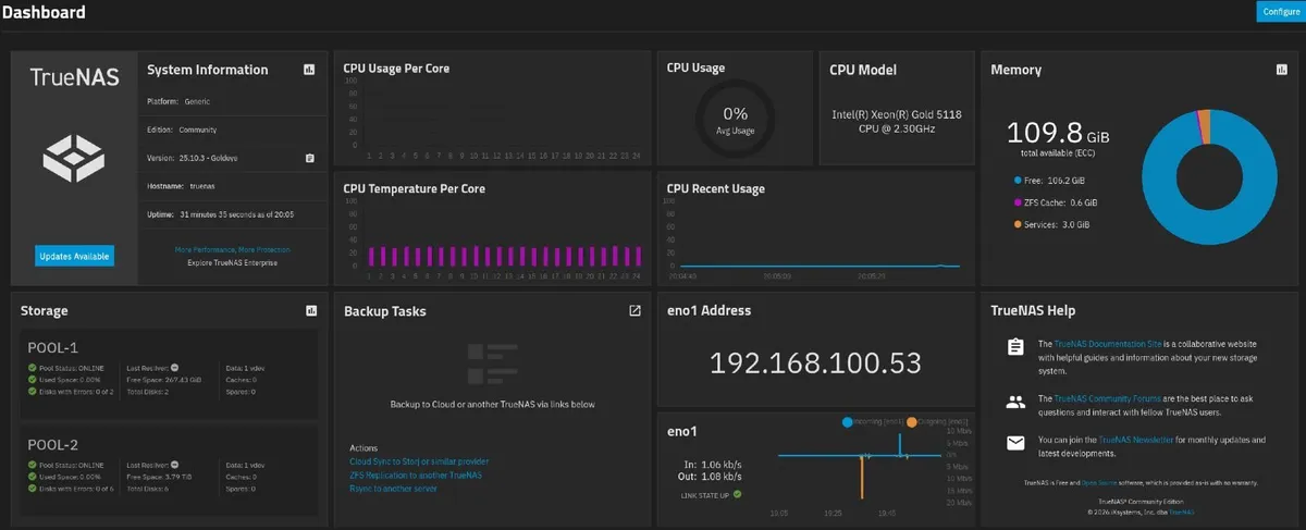 HPE ProLiant DL380 Gen10 Server | Xeon Gold | 112G - Image 1