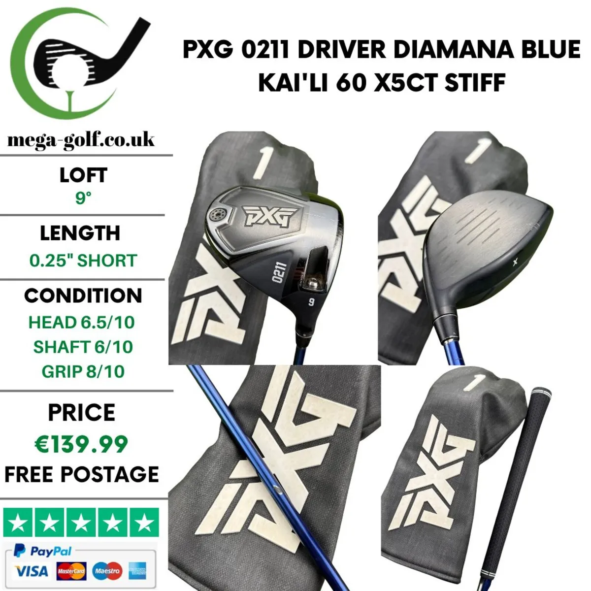 PXG 0211 Driver / 9° / Stiff - Image 1