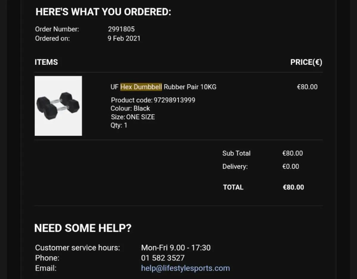 Full Set Hex Dumbbells (7.5kg–30kg) – Quick Sale - Image 4