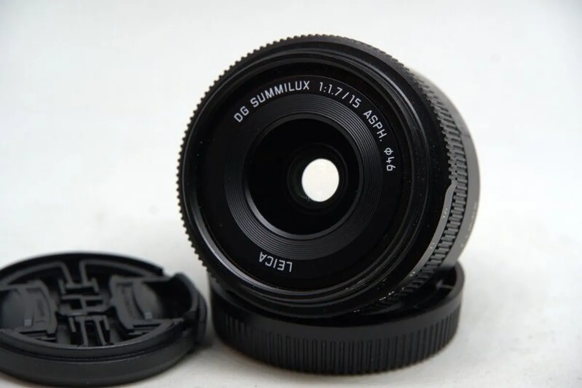 Panasonic H-X015 Leica DG Summilux 15mm f1.7 ASPH Lens - Image 1