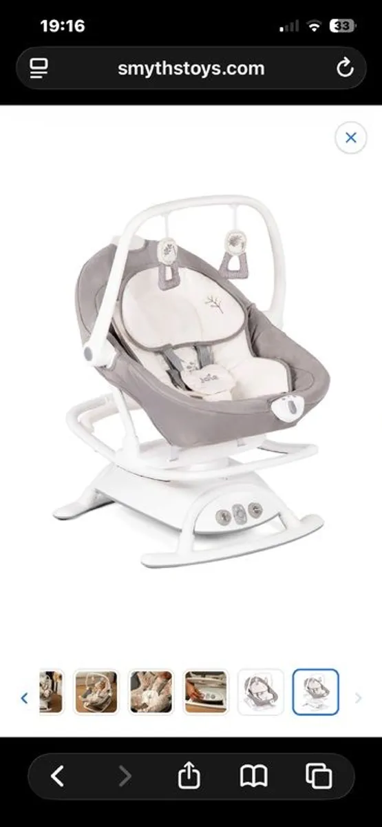 Joie Emeri 2 in 1 rocker/swing - Image 1