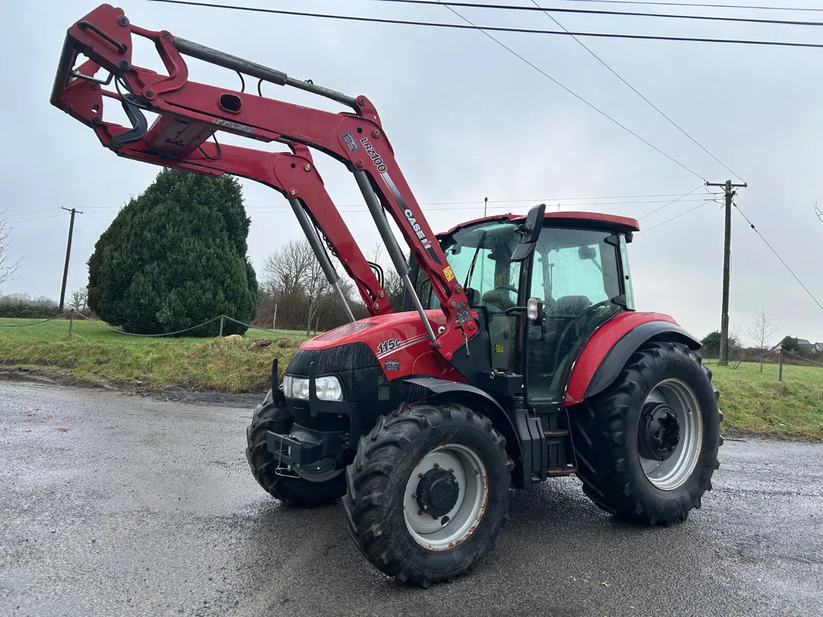2017 Case Farmall 115C with Loader - Image 1