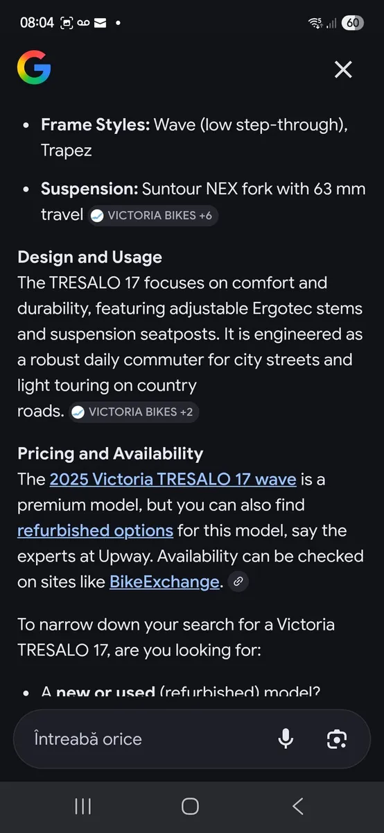 VICTORIA TRESALO 17 E-BIKE BELT DRIVE - Image 3