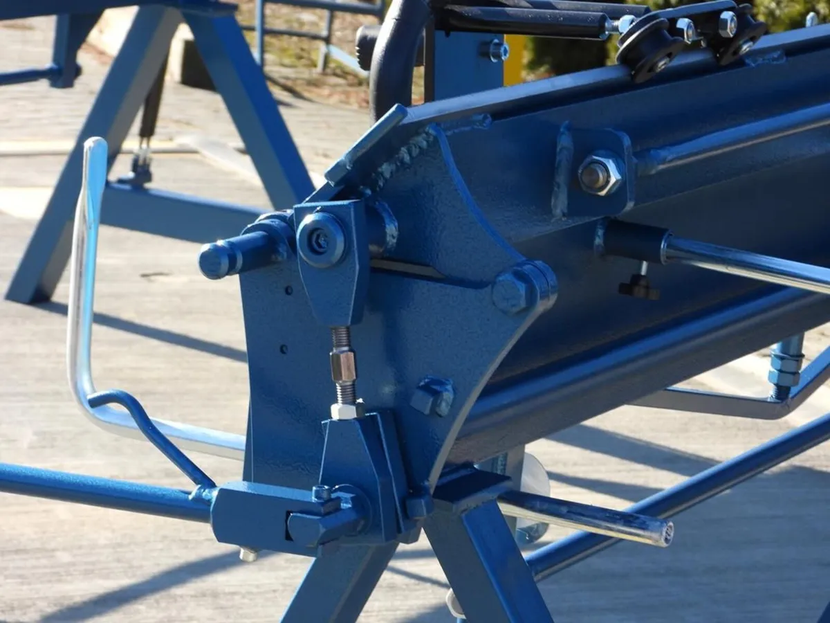 Sheet metal folder 2m-1.7mm of alu press brake NEW - Image 3