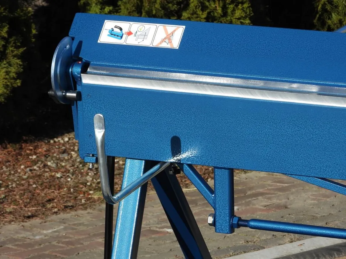 Sheet metal folder 2m-1.7mm of alu press brake NEW - Image 4