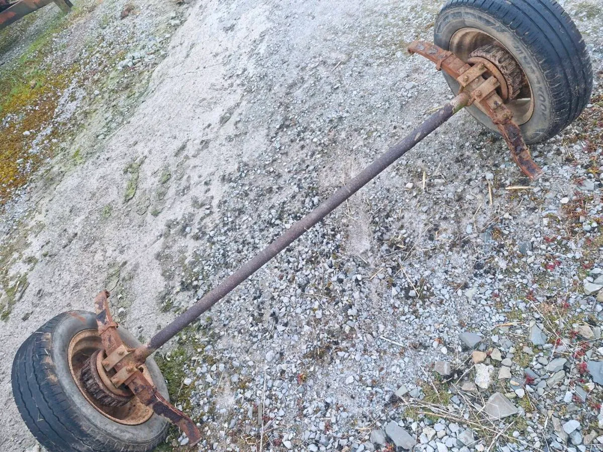 Ifor williams axle - Image 1