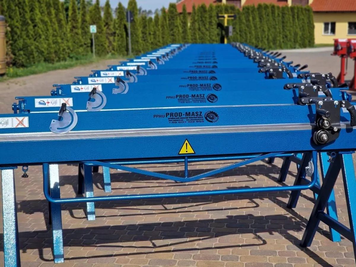 Sheet metal folder 2m + cutter NEW machine press - Image 2