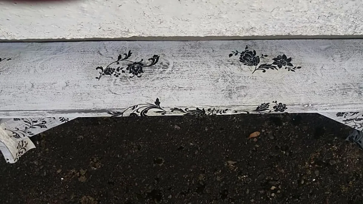 Rustic Stove Mantle / Floating Shelf - Image 4