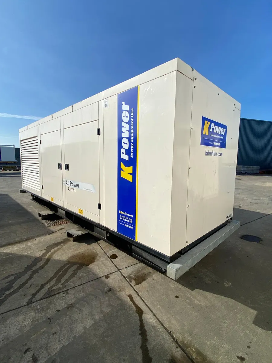 2019 AJ POWER AJ770S 700KVA 3PH DIESEL GENERATOR - Image 3