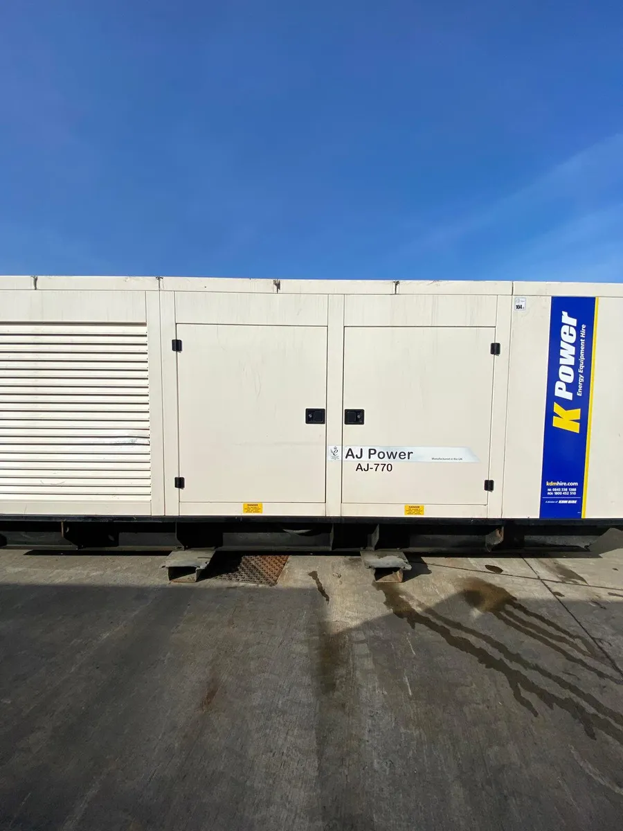 2019 AJ POWER AJ770S 700KVA 3PH DIESEL GENERATOR - Image 4