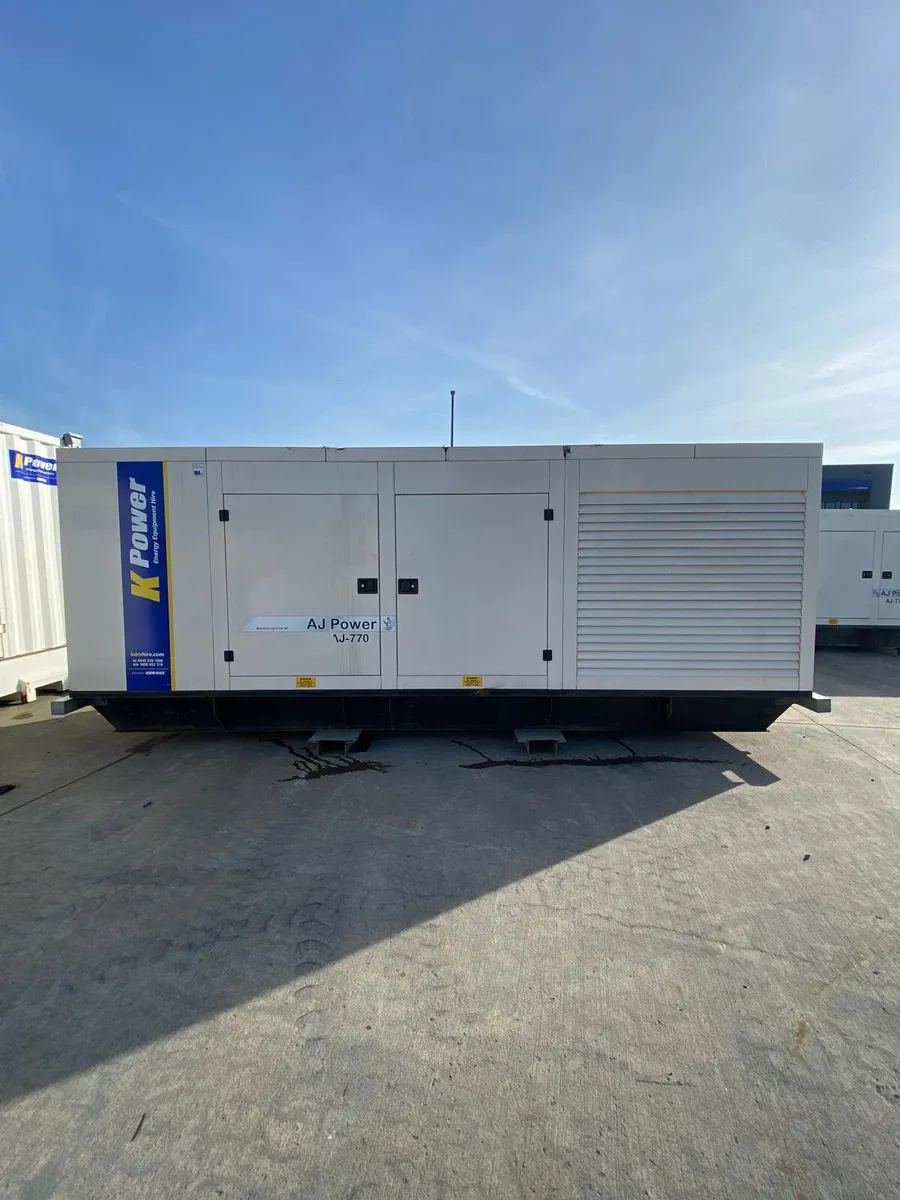 2019 AJ POWER AJ770S 700KVA 3PH DIESEL GENERATOR - Image 1