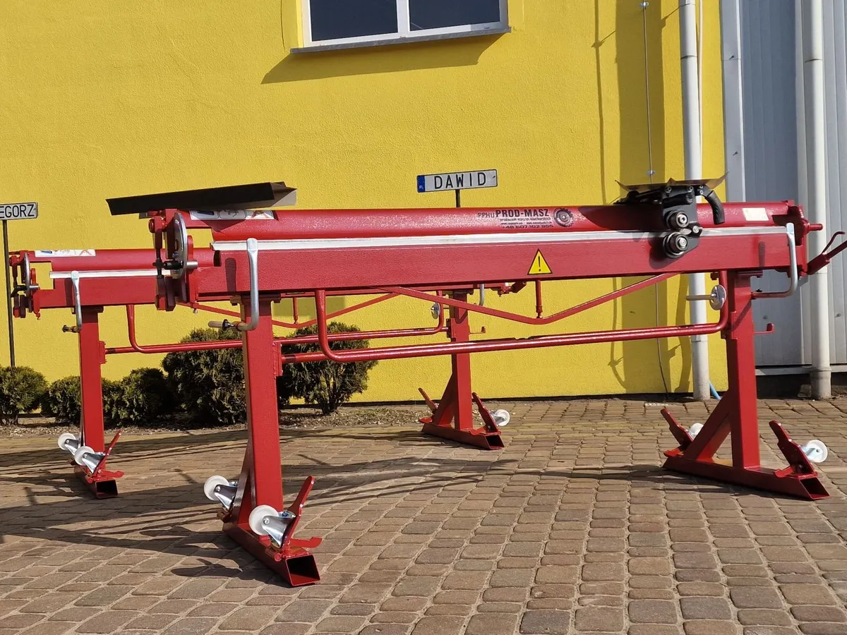 Portable sheet metal folder RED LIGHT 2m 160* - Image 2