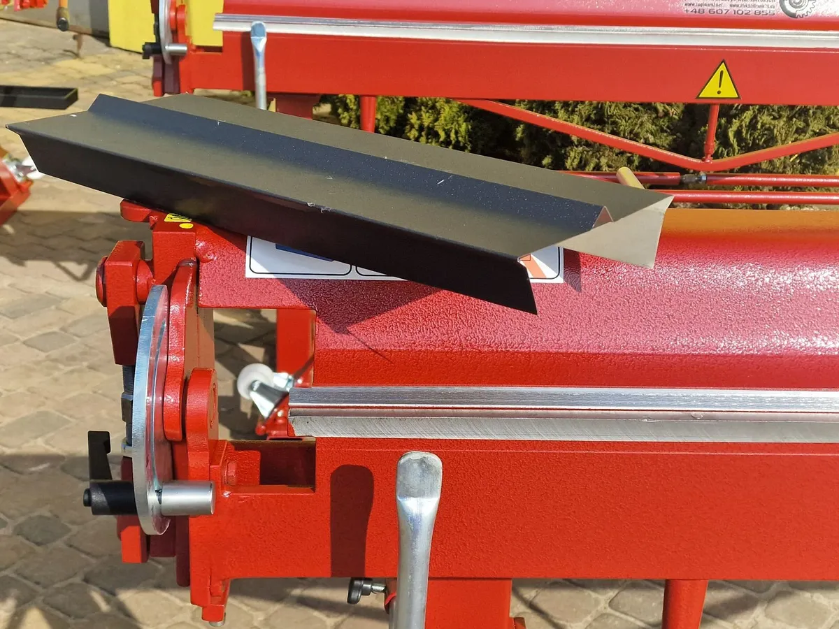 Portable sheet metal folder RED LIGHT 2m 160* - Image 3